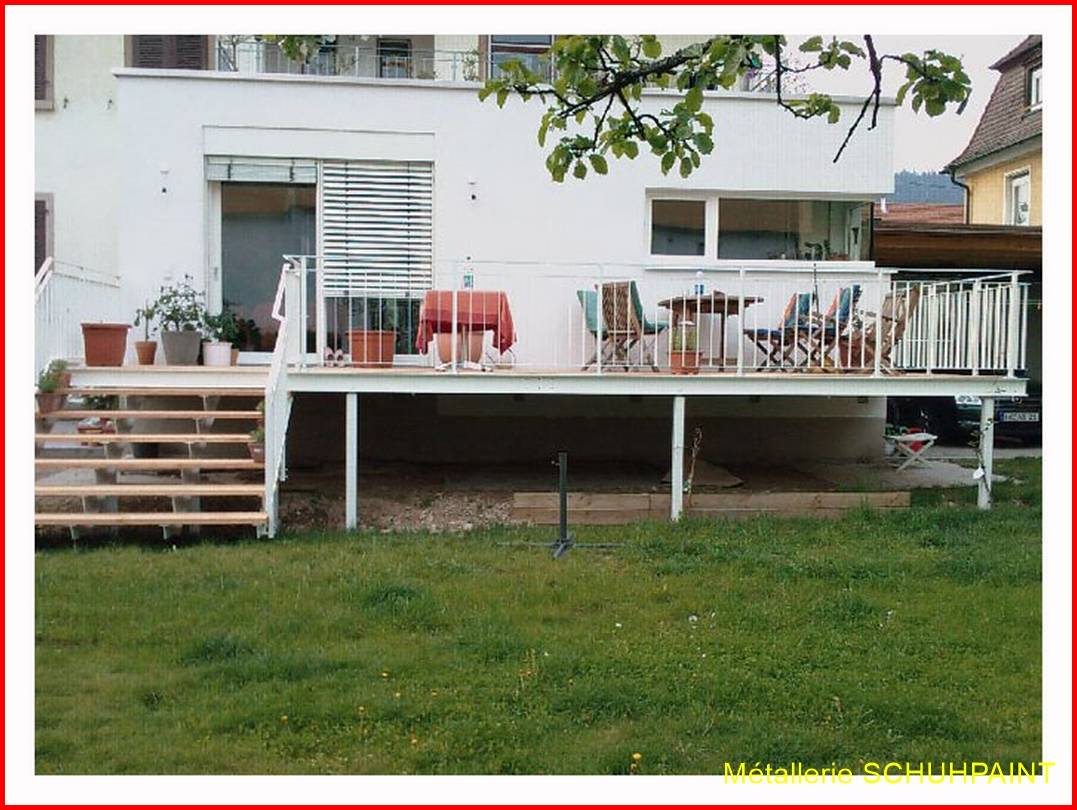 Terrasse sur pilotis 2009/2015 Barr 209