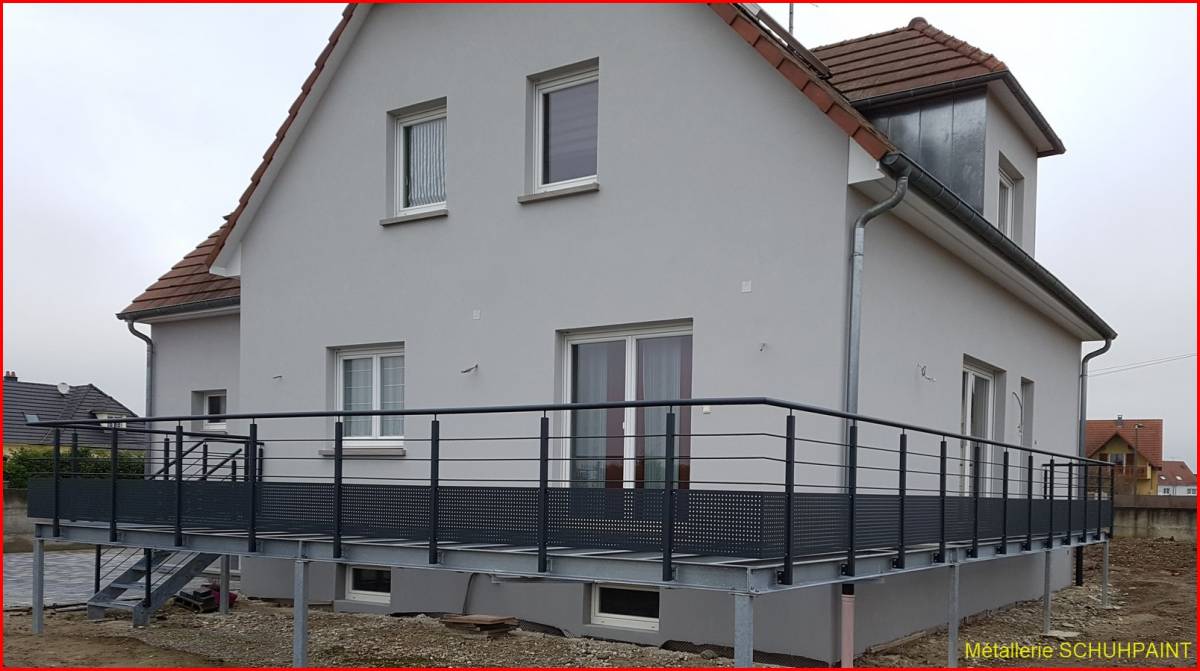 Terrasse sur pilotis 2009/2015 Sélestat 82