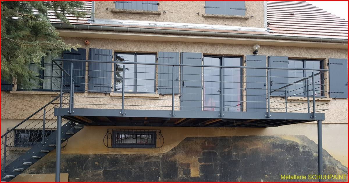 Terrasse sur pilotis 2009/2015 Sélestat 70