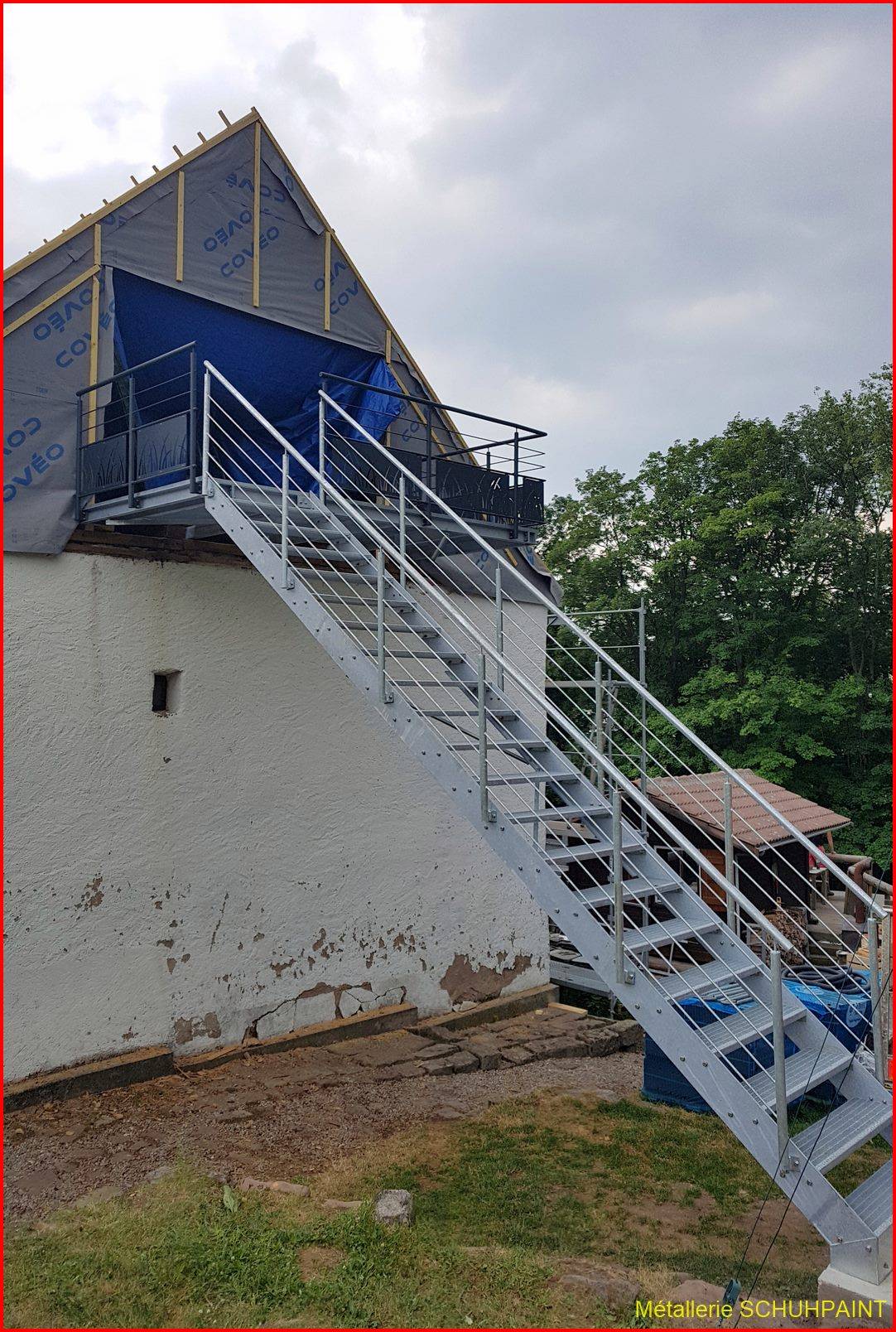 Rampe d&#8217;escalier Munster 80