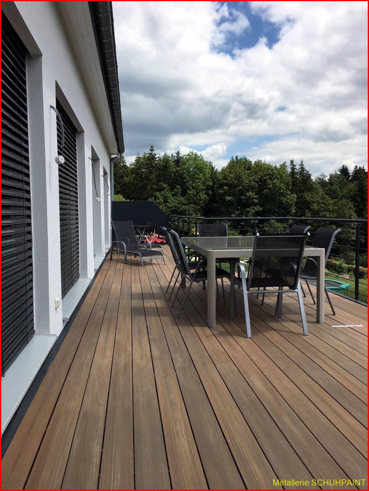 Terrasse sur pilotis 2009/2015 Munster 48