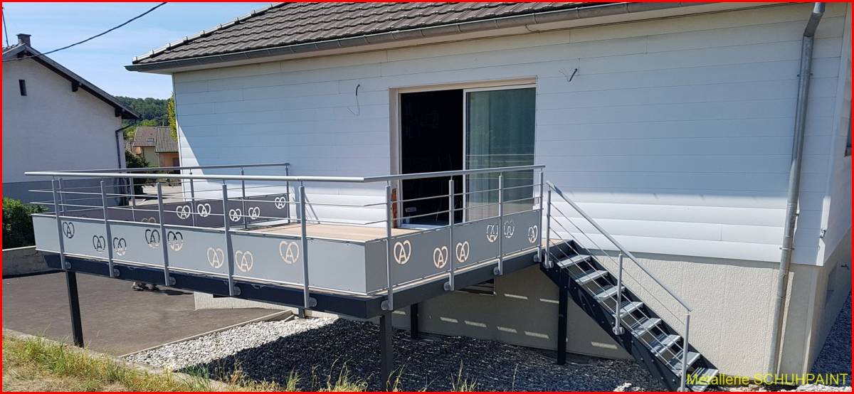 Terrasse sur pilotis 2009/2015 Munster 36