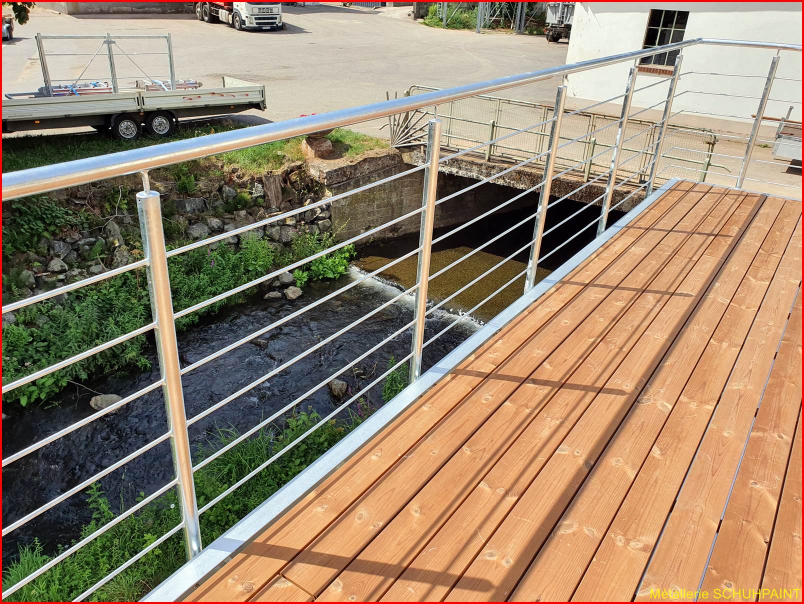 Revêtement terrasse métallique Barr 13