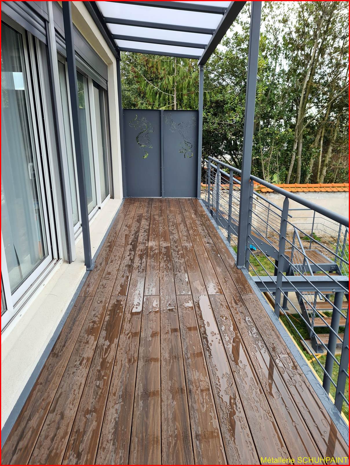 Revêtement terrasse métallique Ingersheim 64