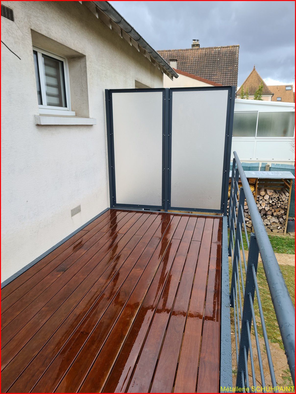 TERRASSES METALLIQUES SUR PILOTIS DANS L&#8217;ESSONNE Ribeauville 4
