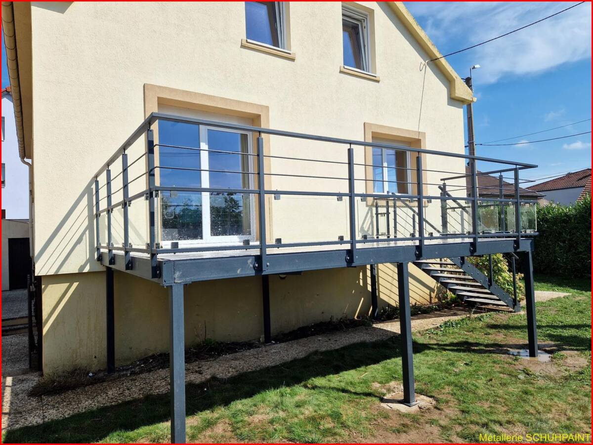 Terrasse sur pilotis 2022 Ingersheim