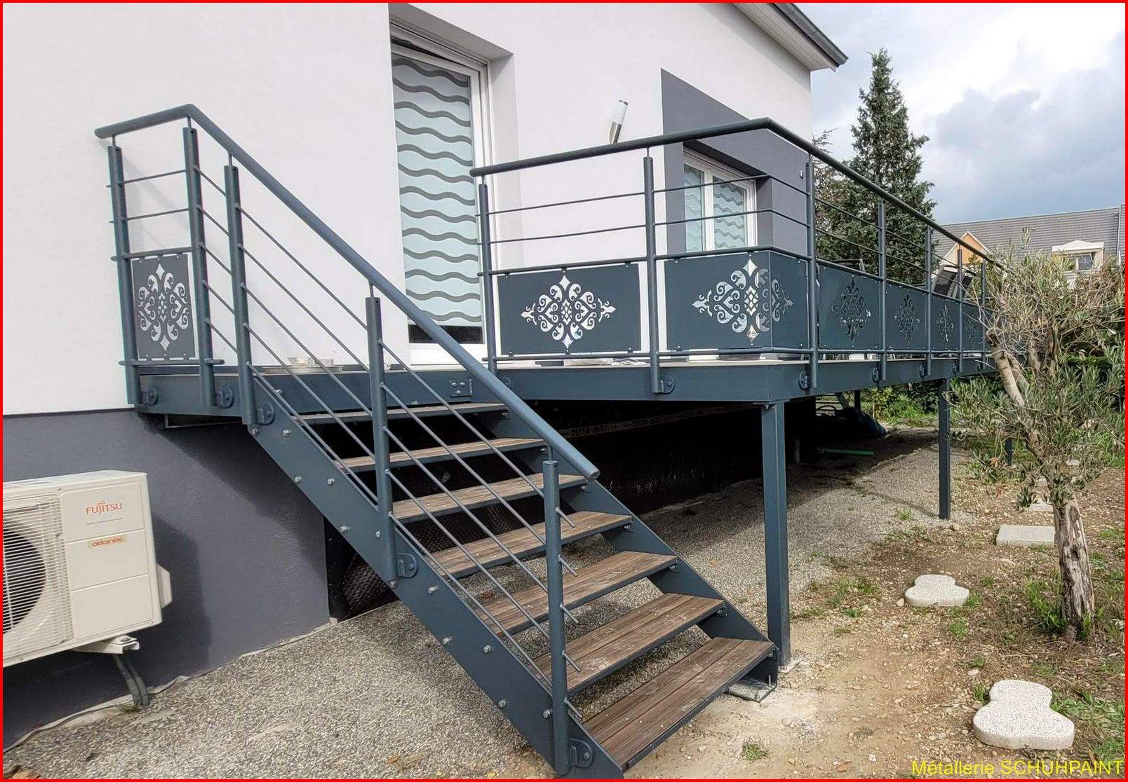 Terrasse sur pilotis 2022 Sélestat 3