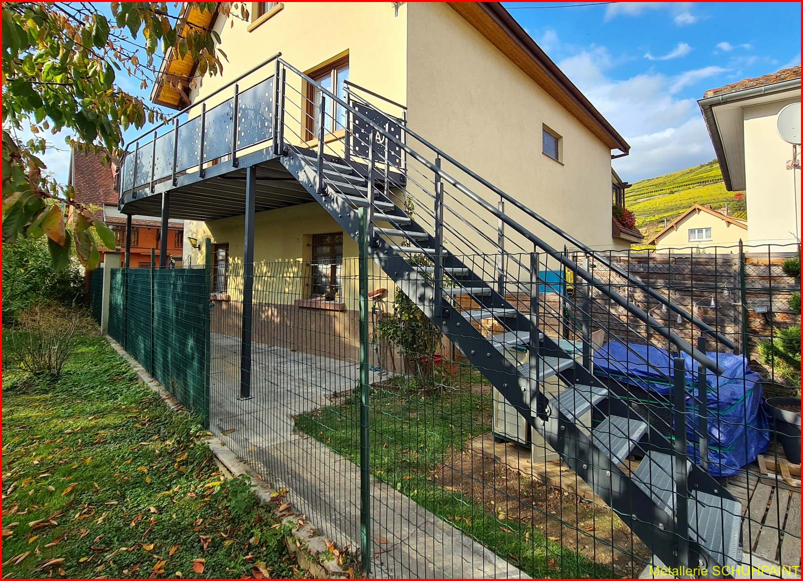 Terrasse sur pilotis 2022 Ribeauville 17