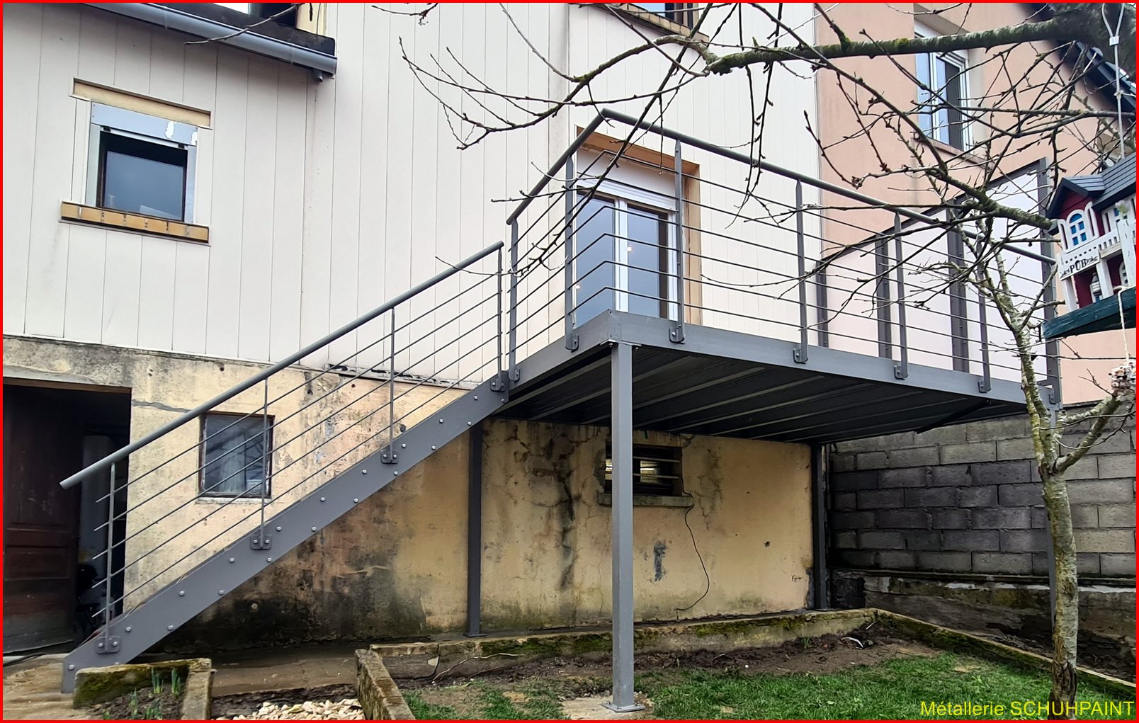 Terrasse sur pilotis 2022 Colmar 80