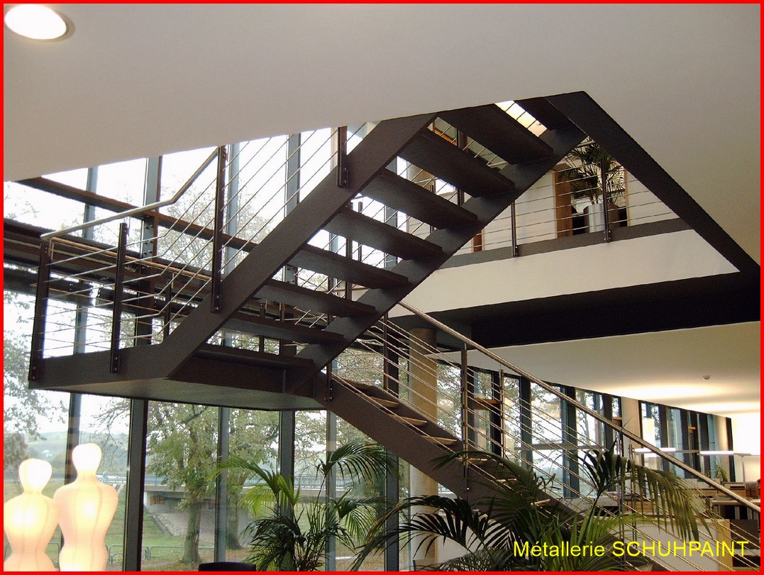 Escalier intérieur Sélestat 55