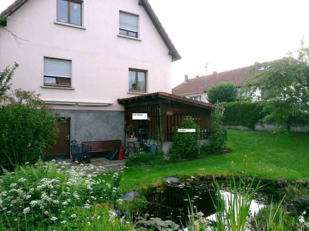 Terrasse sur pilotis 2009/2015 Obernai 157