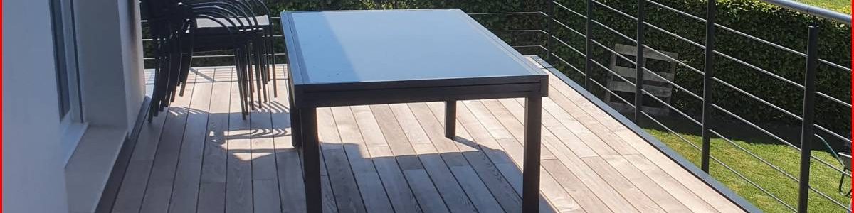 Revêtement terrasse métallique Erstein 55