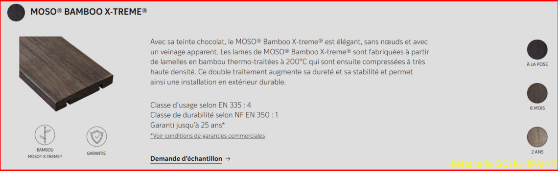 Revêtement terrasse métallique Barr 1