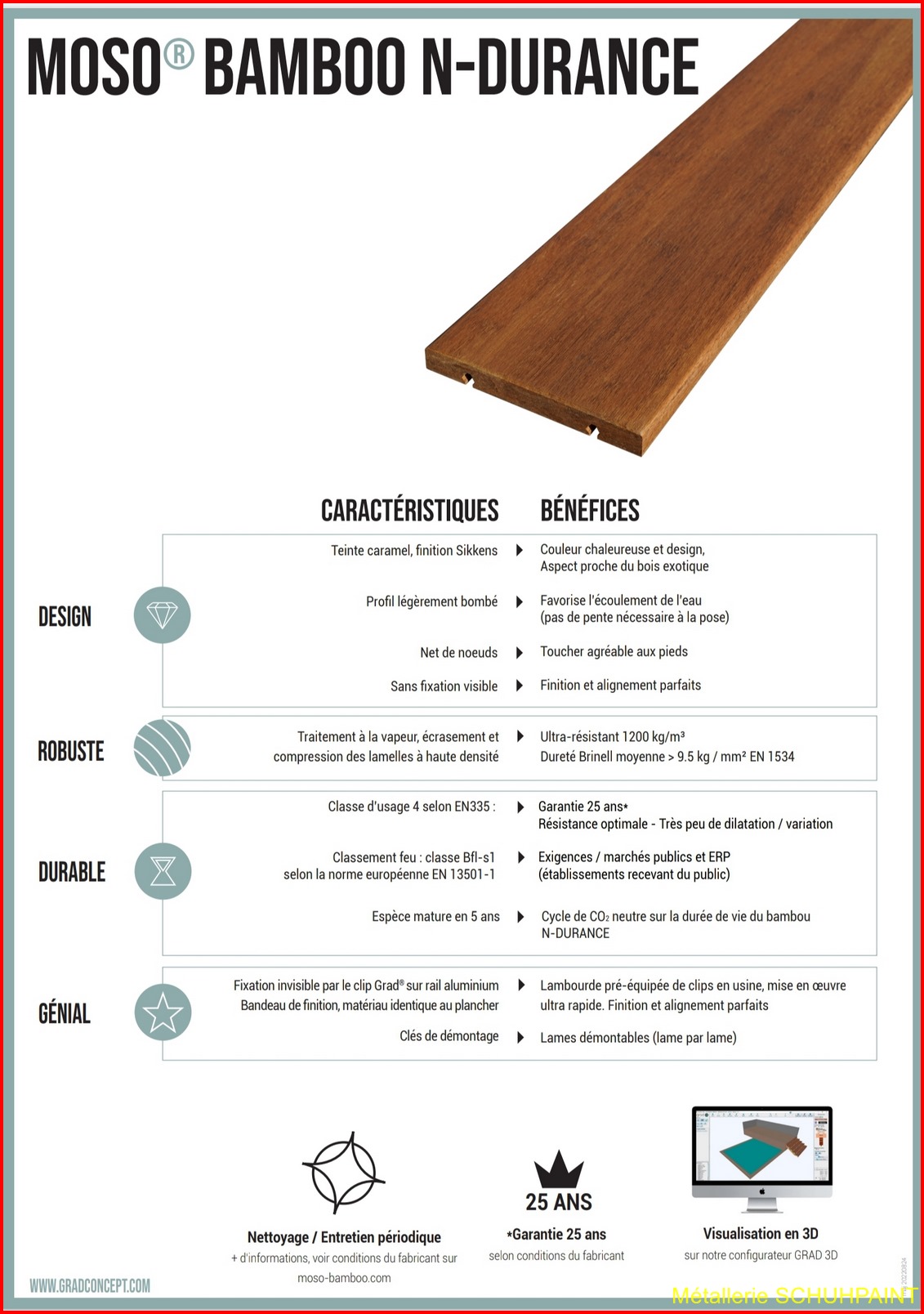 7 N DURANCE FICHE PRODUIT 2 | Metallerie Schuhpaint BAMBOU : SAISON 2 Erstein 2