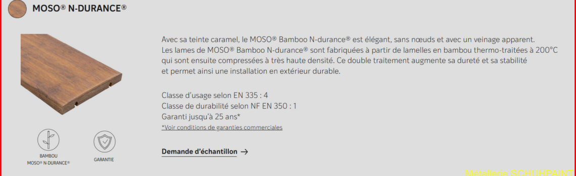 Revêtement terrasse métallique Obernai 2