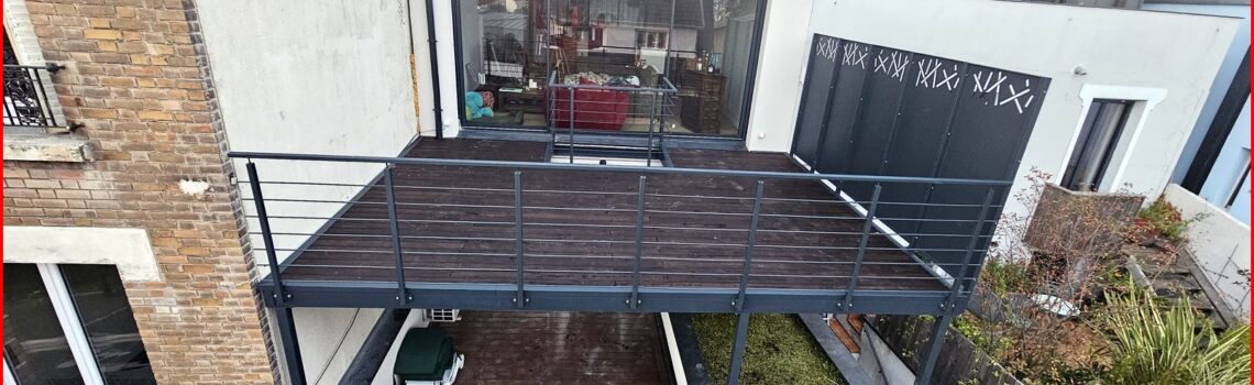 Revêtement terrasse métallique Sélestat 12