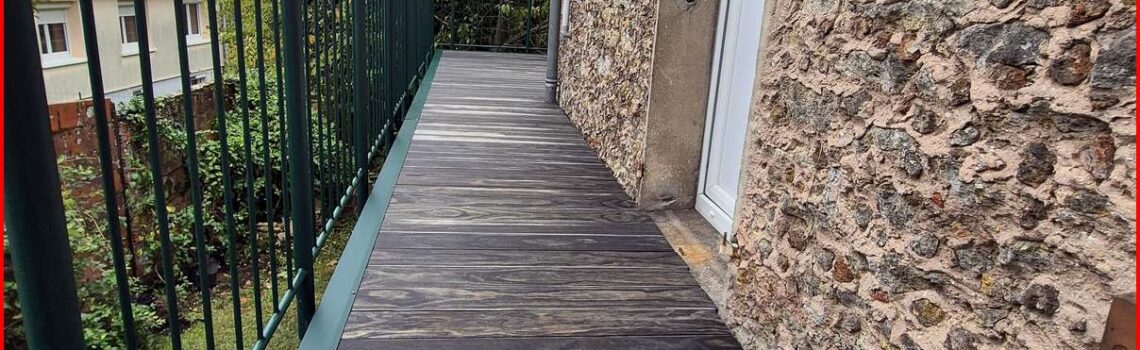 Revêtement terrasse métallique Benfeld 65