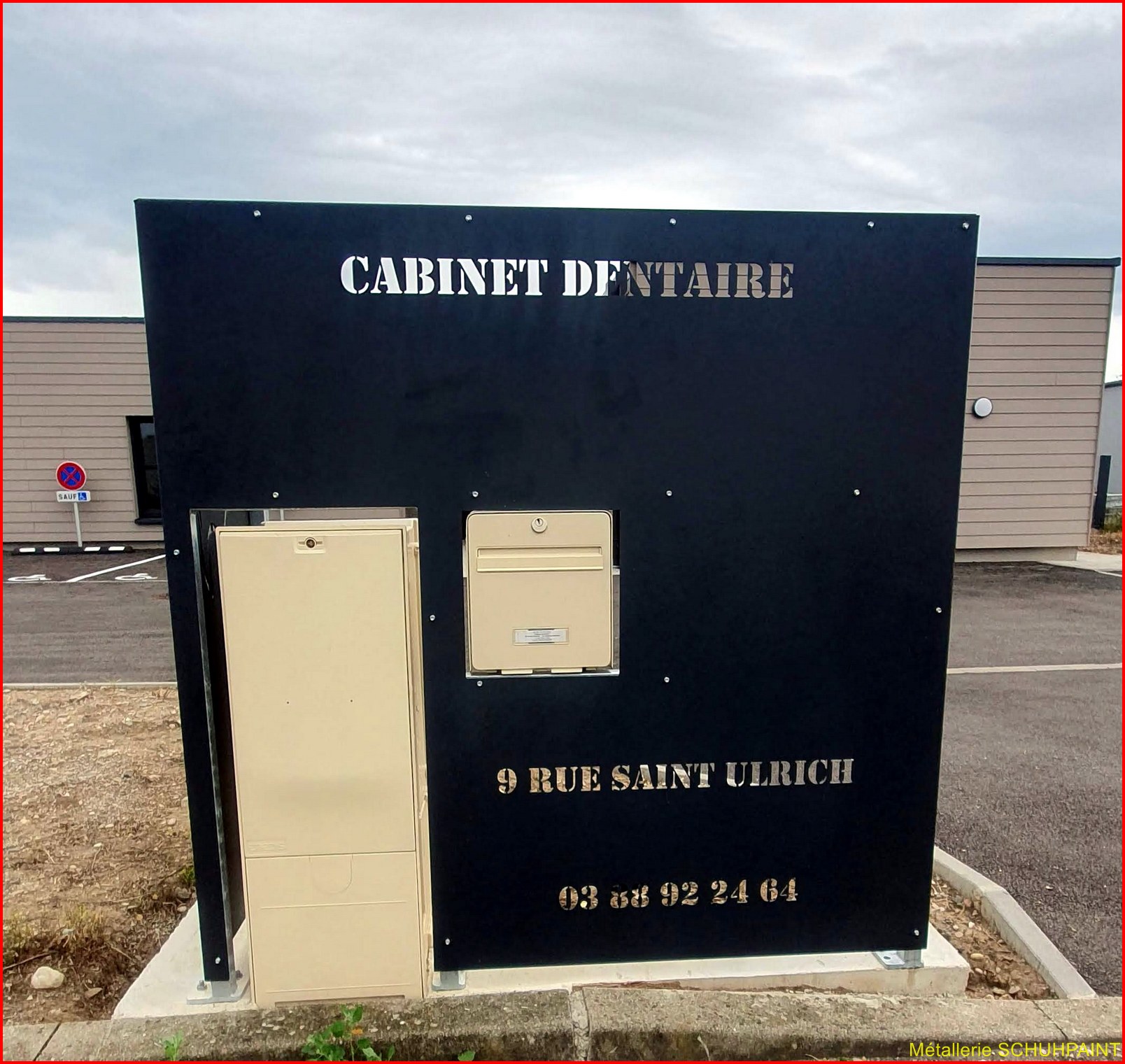 CACHE BOITE AUX LETTRES_77_MARCKOLSHEIM_BAS RHIN_ALSACE | Metallerie Schuhpaint Ouvrages spéciaux & pièces techniques Ribeauville 1