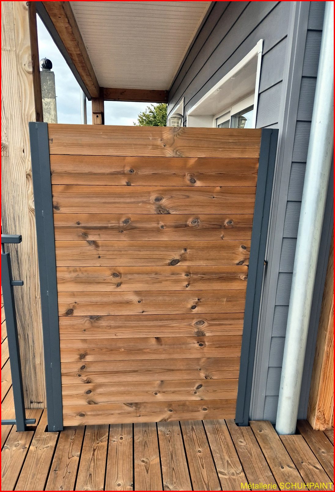 CLAUSTRAT_59_PUBLIER_HAUTE SAVOIE_AUVERGNE RHONE ALPES | Metallerie Schuhpaint Claustras sur-mesure : poteaux métal, remplissage bois, alu ou verre Wintzenheim 0