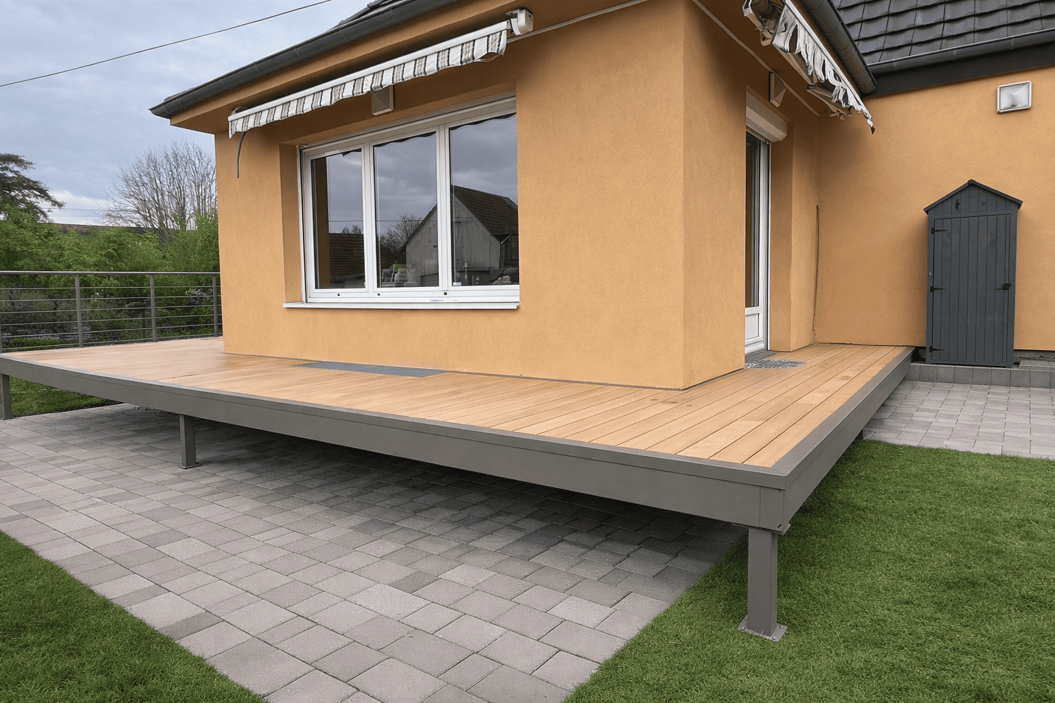 TERRASSE SUR PILOTIS_1332_ILLKIRCH_BAS RHIN_ALSACE | Metallerie Schuhpaint Terrasse sur pilotis 2026 (1) Munster 7