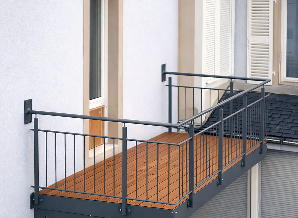 Balcon suspendu sur mesure &ndash; Colmar (Haut-Rhin) Ingersheim