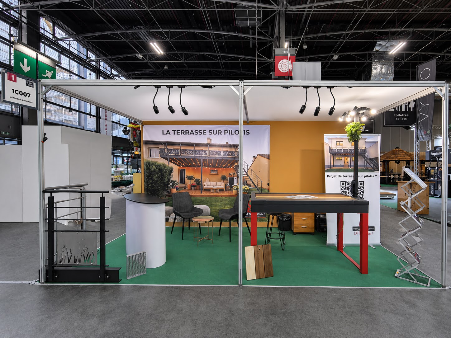 Derni&egrave;re ligne droite &agrave; la Foire de Paris ! Ingersheim