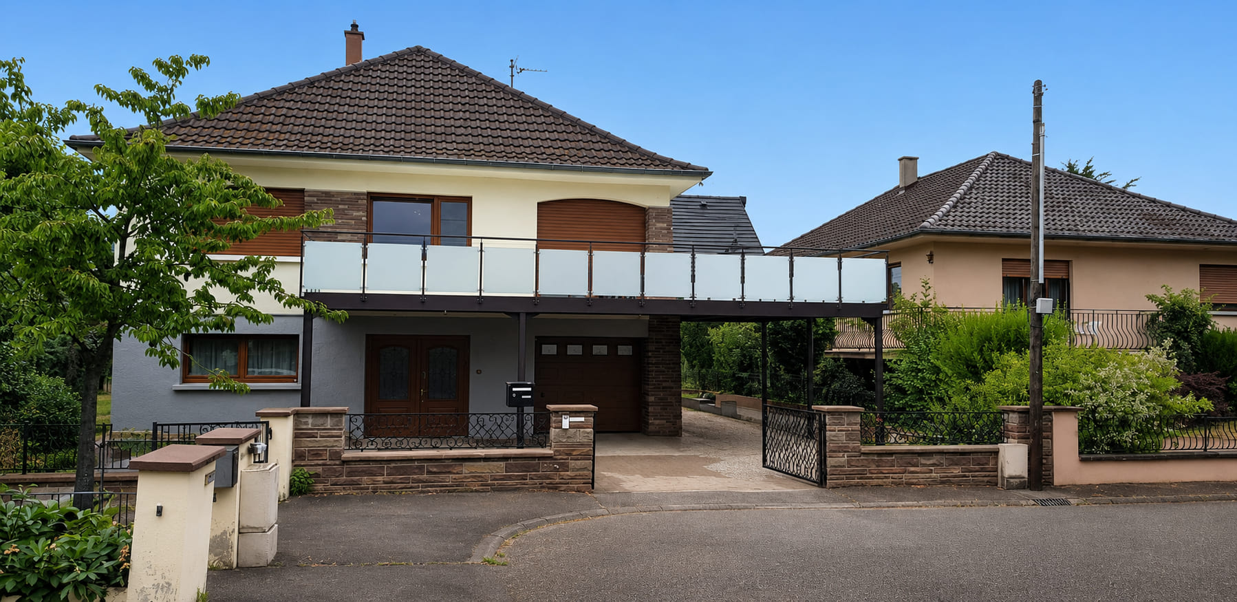 Terrasse m&eacute;tallique sur mesure &agrave; Reichstett S&eacute;lestat